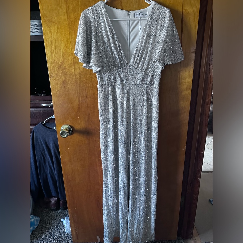 Silver Jumpsuit